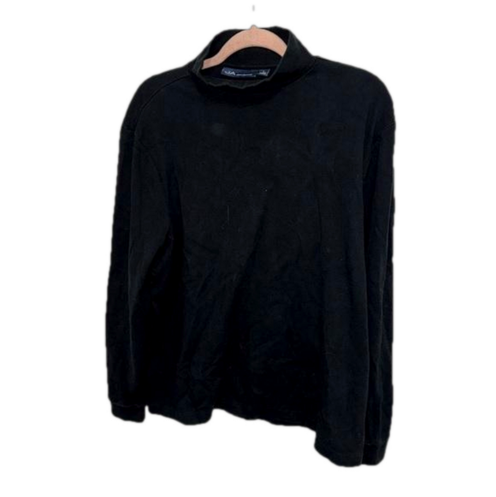 John Ashford Black Turtle Neck Sweater